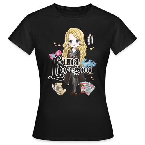 Spreadshirt Harry Potter Luna Lovegood Frauen T-Shirt, L, Schwarz von Spreadshirt