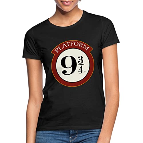 Spreadshirt Harry Potter Platform 9 3/4 Frauen T-Shirt, XL, Schwarz von Spreadshirt