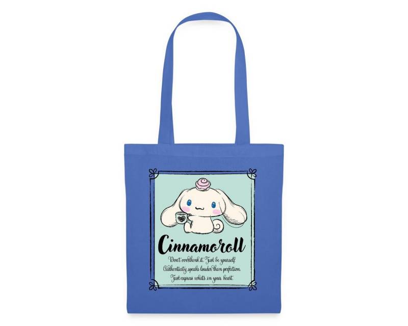 Spreadshirt Henkeltasche Cinnamoroll Just Be Yourself Stoffbeutel (1-tlg) von Spreadshirt