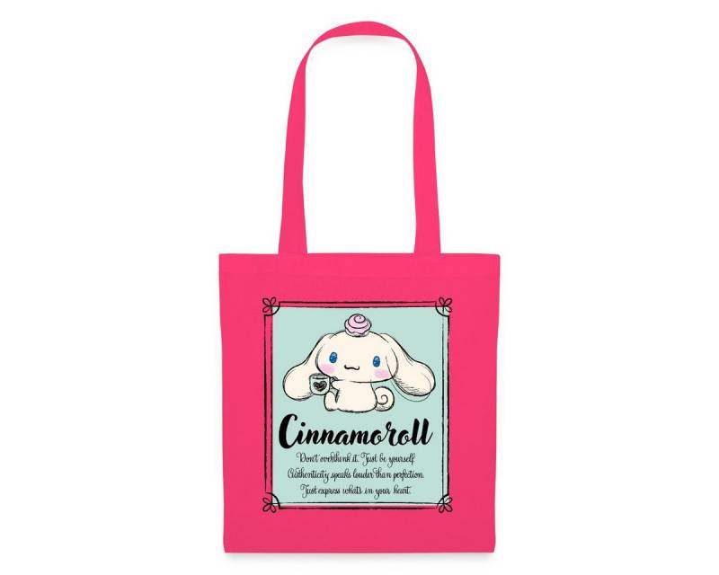 Spreadshirt Henkeltasche Cinnamoroll Just Be Yourself Stoffbeutel (1-tlg) von Spreadshirt