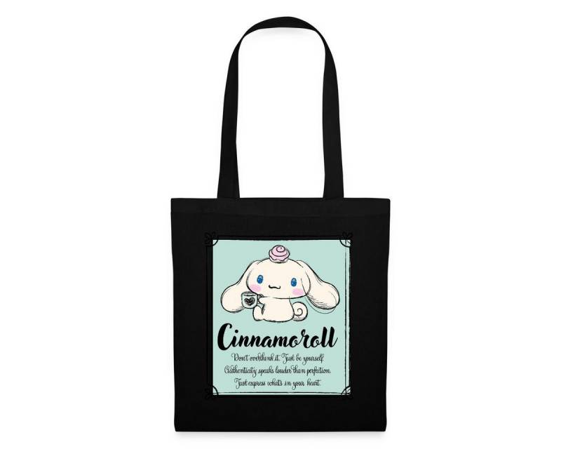 Spreadshirt Henkeltasche Cinnamoroll Just Be Yourself Stoffbeutel (1-tlg) von Spreadshirt
