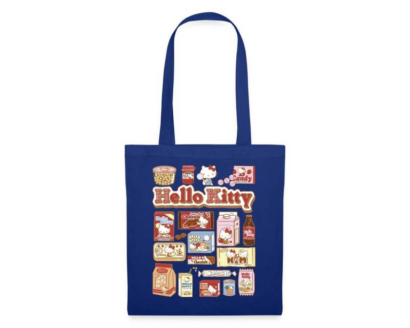 Spreadshirt Henkeltasche Hello Kitty Snack Collage Stoffbeutel (1-tlg) von Spreadshirt