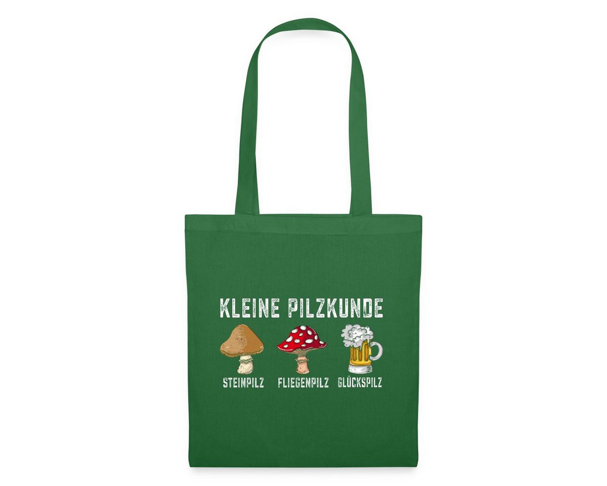 Spreadshirt Henkeltasche Kleine Pilzkunde Bier Geschenk Biergeschenke Für Männer Stoffbeutel (1-tlg) von Spreadshirt