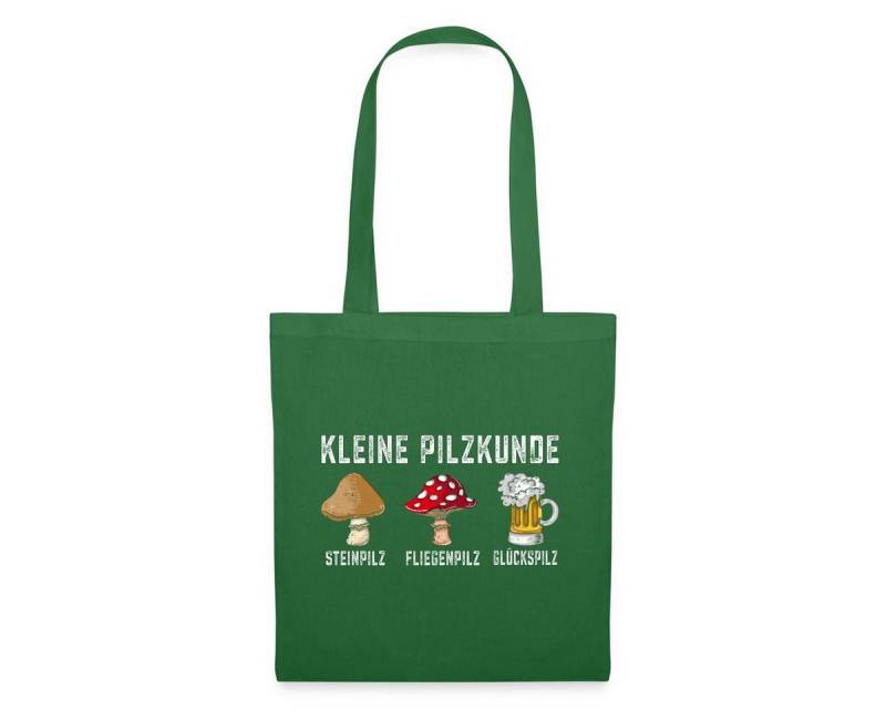 Spreadshirt Henkeltasche Kleine Pilzkunde Bier Geschenk Biergeschenke Für Männer Stoffbeutel (1-tlg) von Spreadshirt
