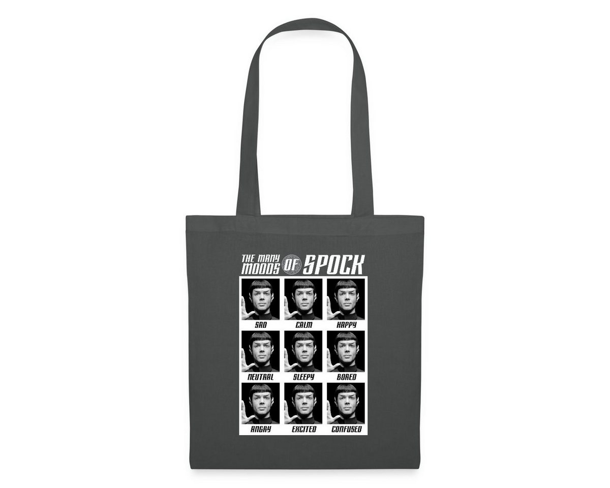 Spreadshirt Henkeltasche Star Trek Discovery Moods of Spock Stoffbeutel (1-tlg) von Spreadshirt