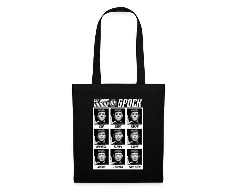 Spreadshirt Henkeltasche Star Trek Discovery Moods of Spock Stoffbeutel (1-tlg) von Spreadshirt
