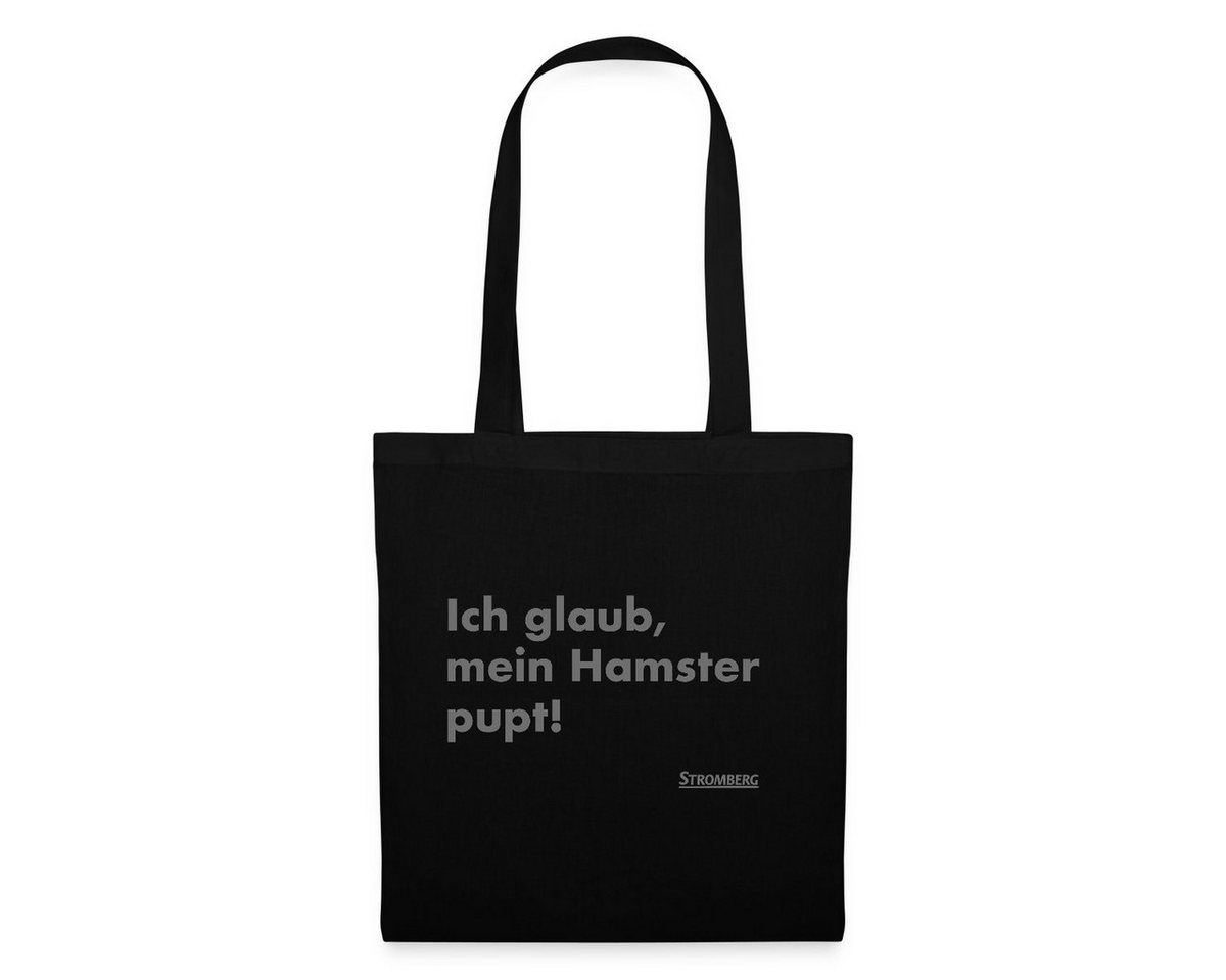 Spreadshirt Henkeltasche Stromberg Zitat Ich Glaub, Mein Hamster Pupt Stoffbeutel (1-tlg) von Spreadshirt