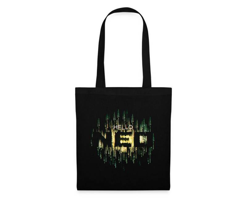 Spreadshirt Henkeltasche The Matrix Neo In The Matrix Stoffbeutel (1-tlg) von Spreadshirt