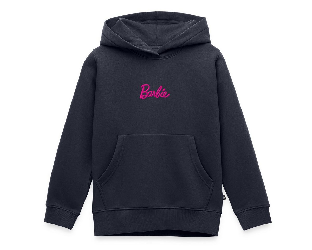 Spreadshirt Hoodie Barbie Logo Stick Geschenkidee REGULAR FIT Kinder/Teenager Premium Hoo (1-tlg) von Spreadshirt