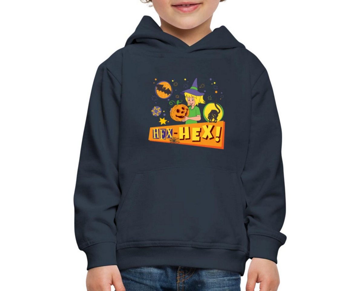 Spreadshirt Hoodie Bibi Blocksberg Halloween Hex-Hex! Mit Bibi Kinder Premium Hoodie (1-tlg) von Spreadshirt
