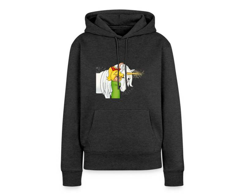 Spreadshirt Hoodie Bibi Blocksberg Mit Einhorn Goldhörnchen Damen Premium Hoodie (1-tlg) von Spreadshirt