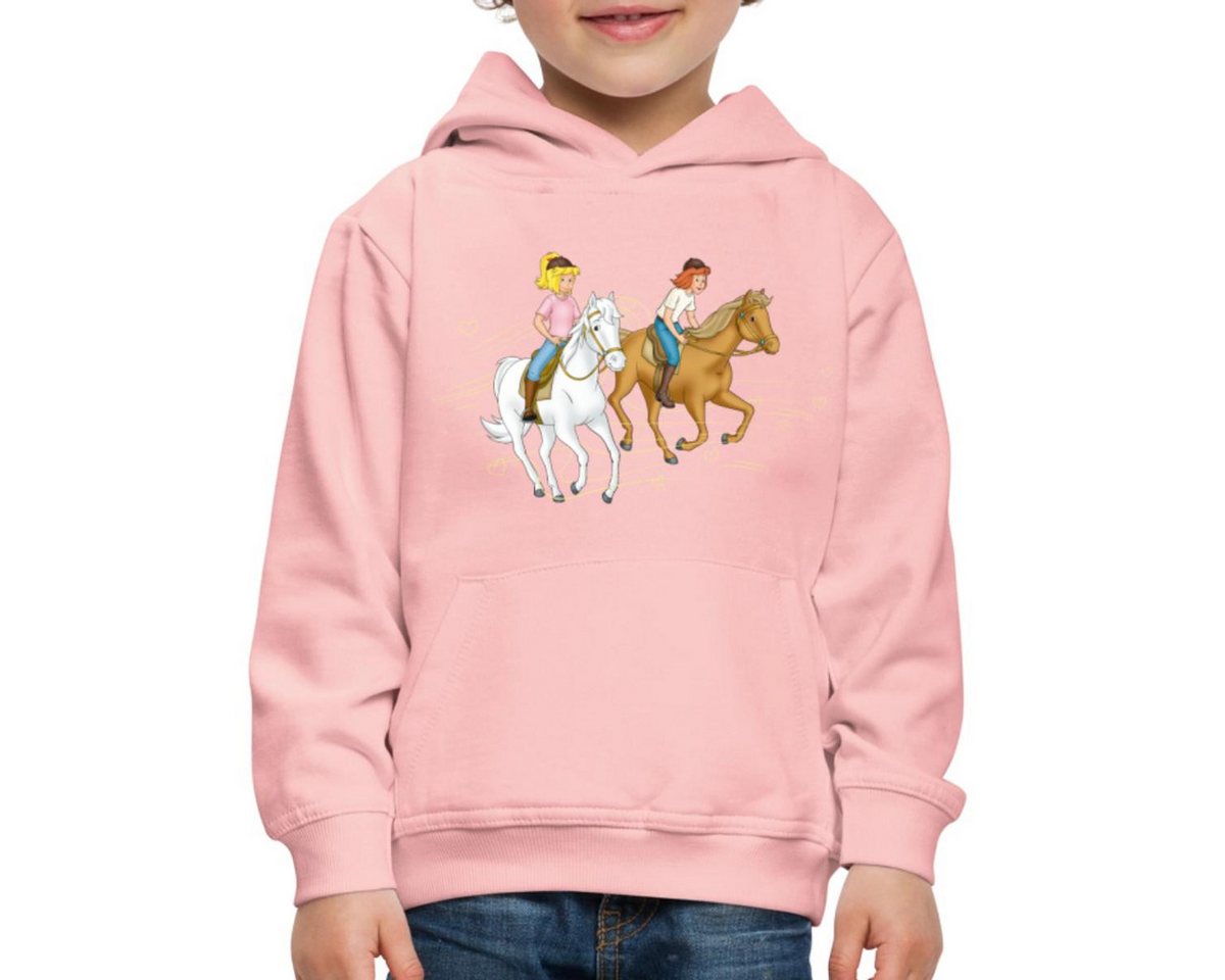 Spreadshirt Hoodie Bibi Und Tina Ausritt Mit Amadeus Und Sabrina Kinder Premium Hoodie (1-tlg) von Spreadshirt