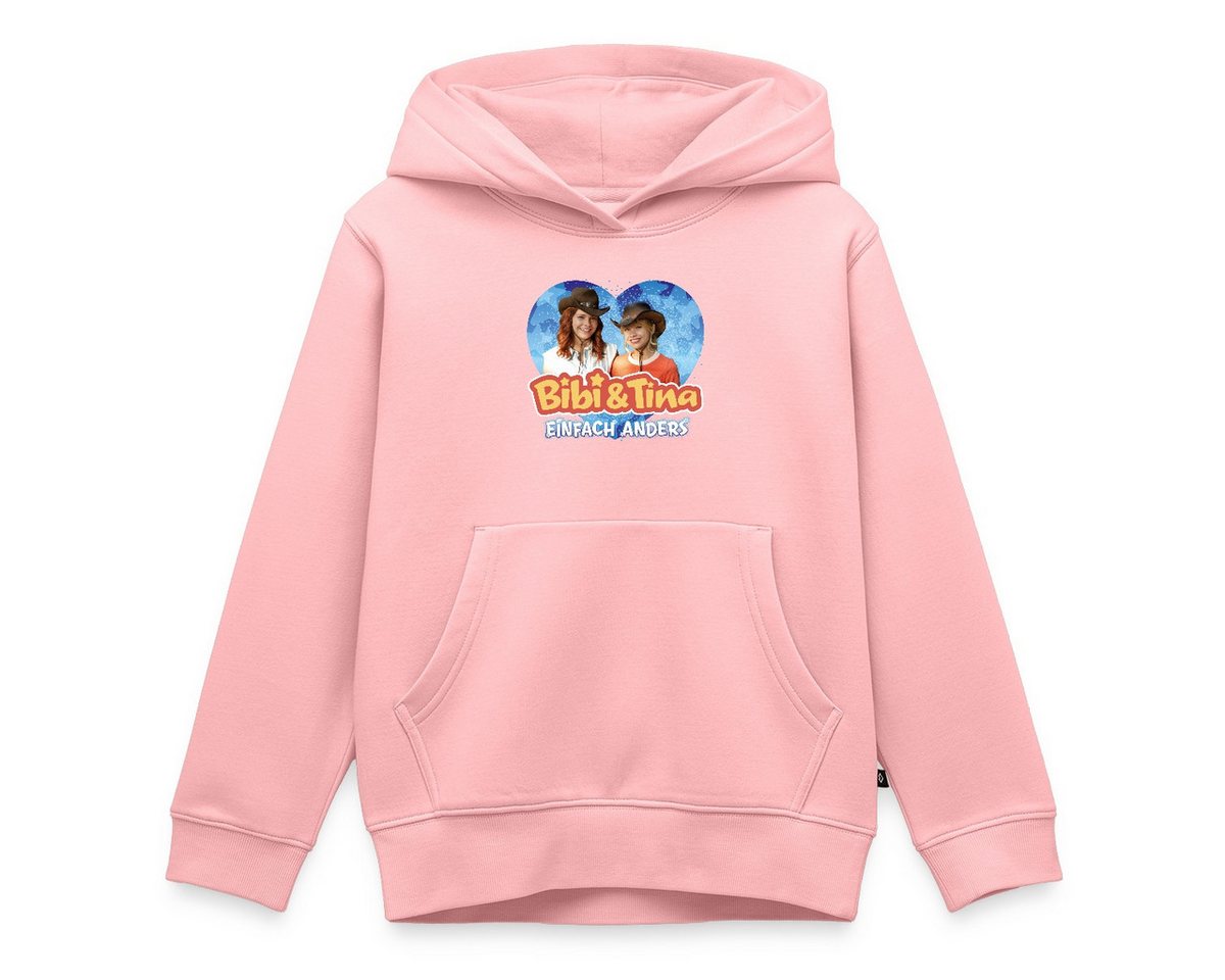 Spreadshirt Hoodie Bibi & Tina Einfach Anders Freundinnen Herz Kinder Premium Hoodie (1-tlg) von Spreadshirt