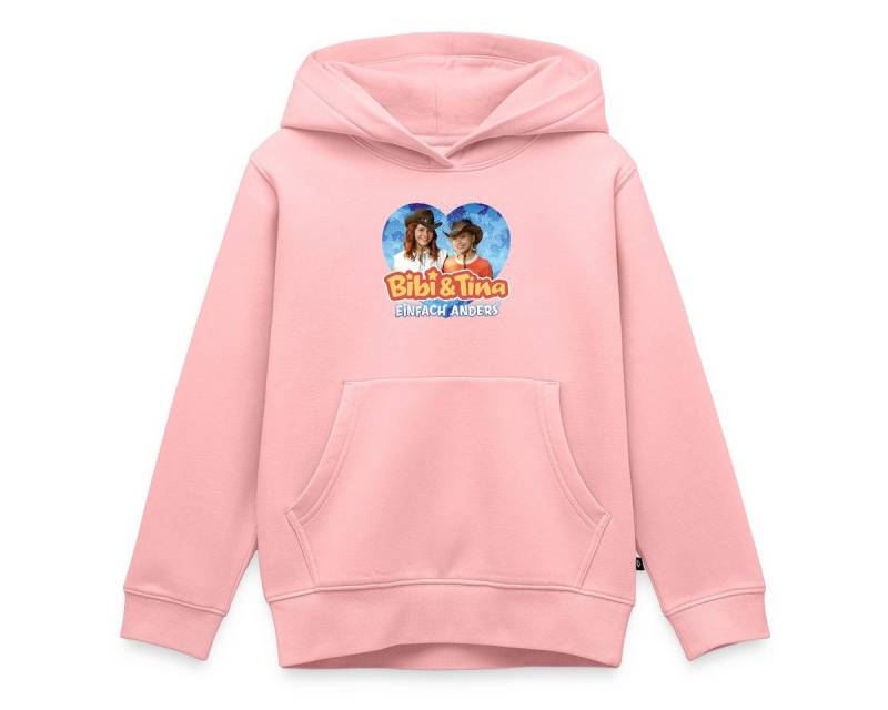 Spreadshirt Hoodie Bibi & Tina Einfach Anders Freundinnen Herz Kinder Premium Hoodie (1-tlg) von Spreadshirt