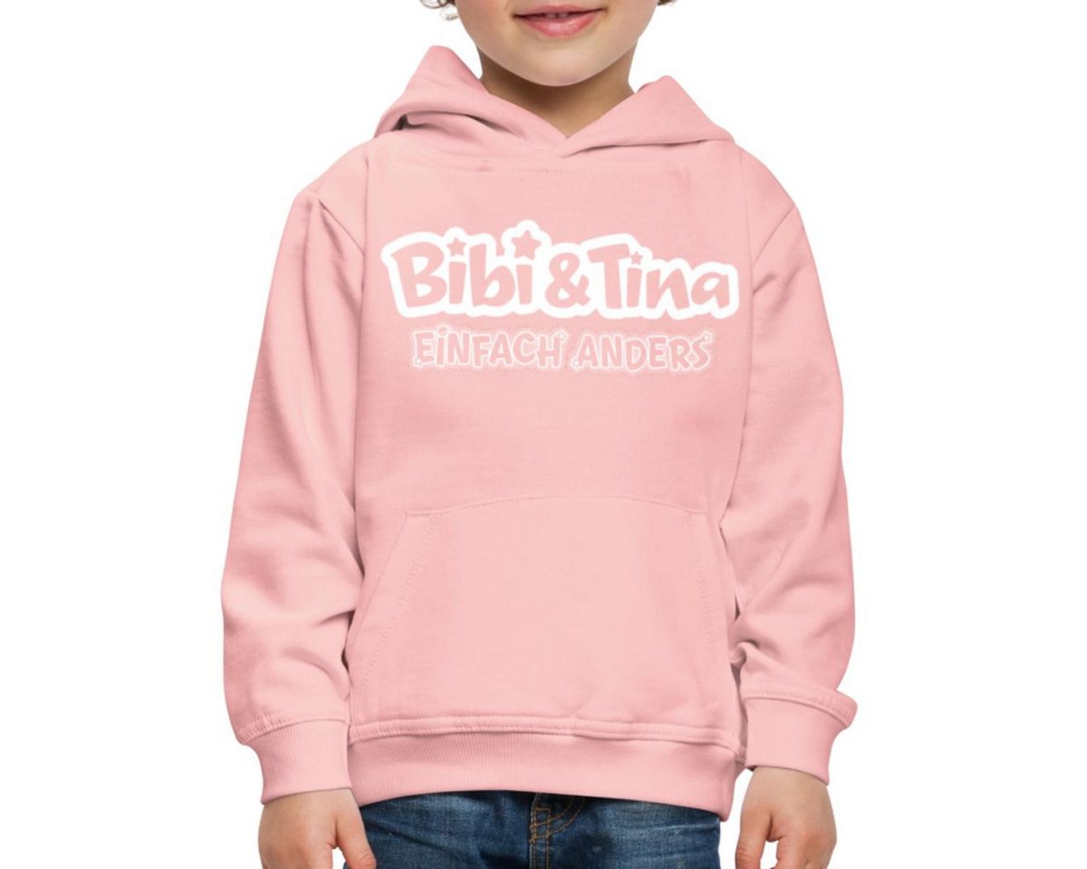 Spreadshirt Hoodie Bibi & Tina Einfach Anders Logo Kinder Premium Hoodie (1-tlg) von Spreadshirt