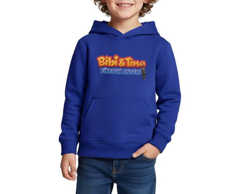 Spreadshirt Hoodie Bibi & Tina Einfach Anders Logo Mit Alien Kinder Premium Hoodie (1-tlg) von Spreadshirt