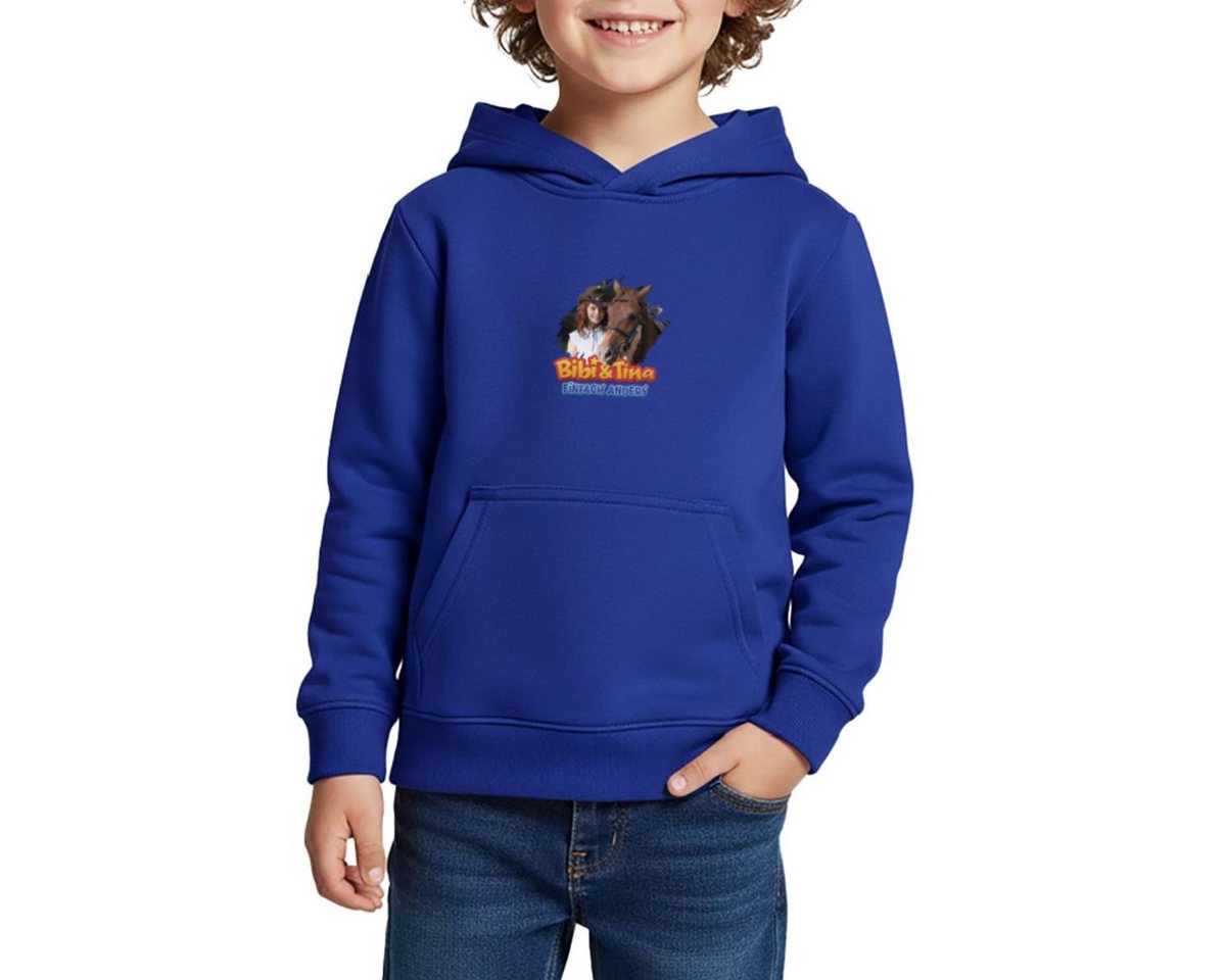 Spreadshirt Hoodie Bibi & Tina Einfach Anders Tina und Amadeus Kinder Premium Hoodie (1-tlg) von Spreadshirt