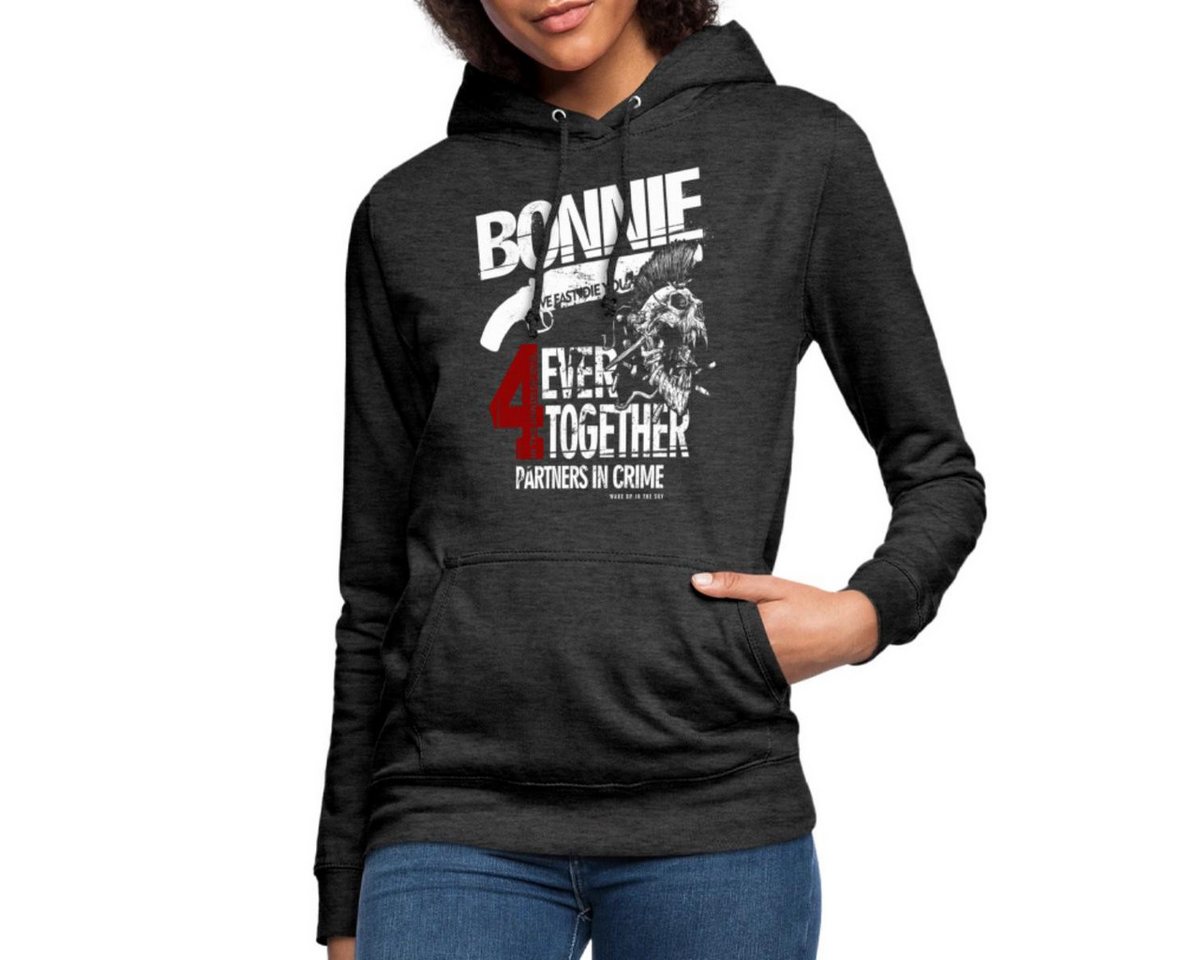 Spreadshirt Hoodie Bonnie & Clyde Kostüm Partnerlook Partneroutfit Pärchen Bonnie Damen H (1-tlg) von Spreadshirt