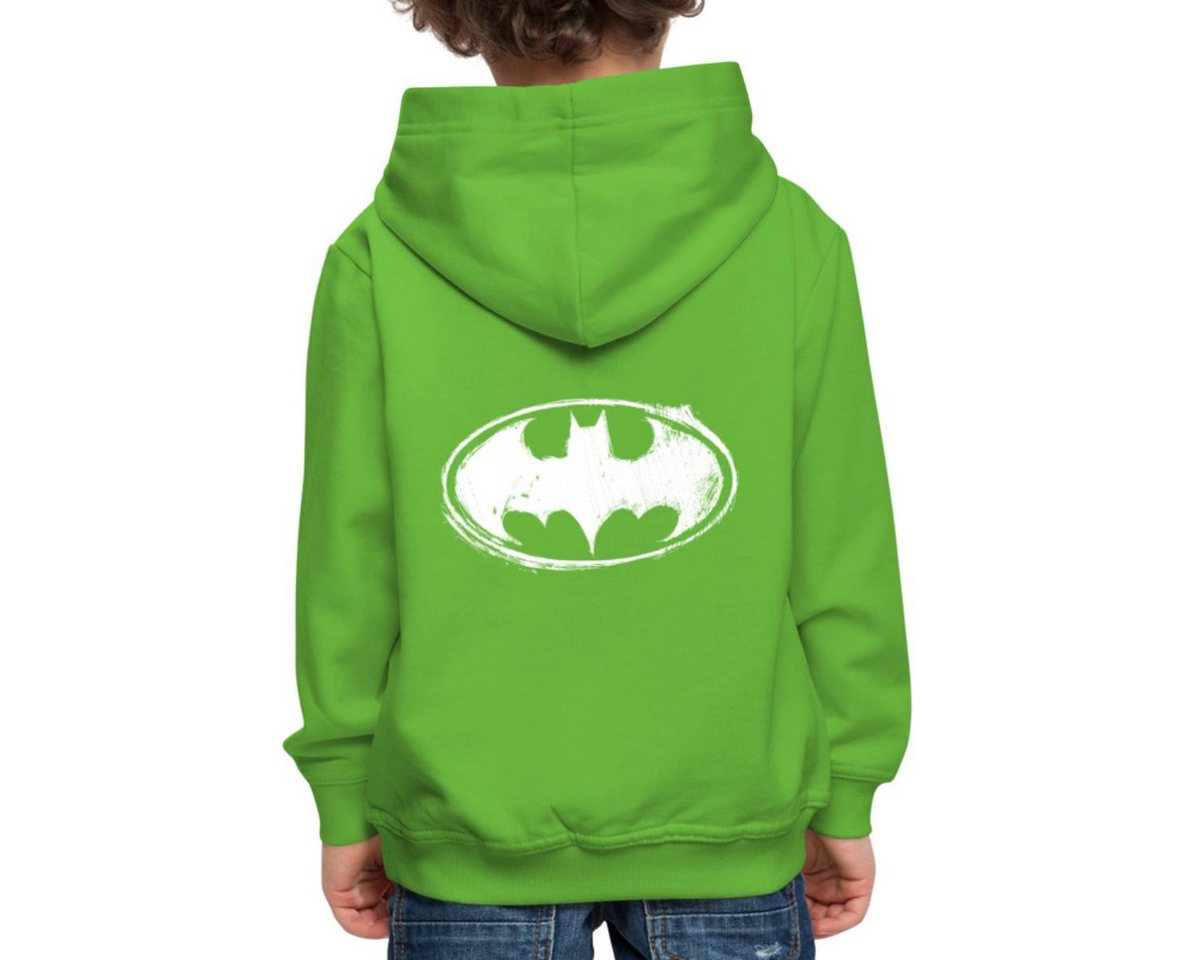 Spreadshirt Hoodie DC Comics Batman Logo Gezeichnet Kinder Premium Hoodie (1-tlg) von Spreadshirt
