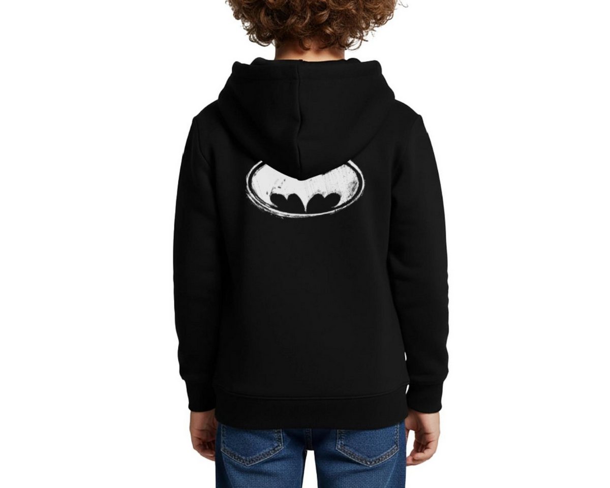 Spreadshirt Hoodie DC Comics Batman Logo Gezeichnet Kinder Premium Hoodie (1-tlg) von Spreadshirt