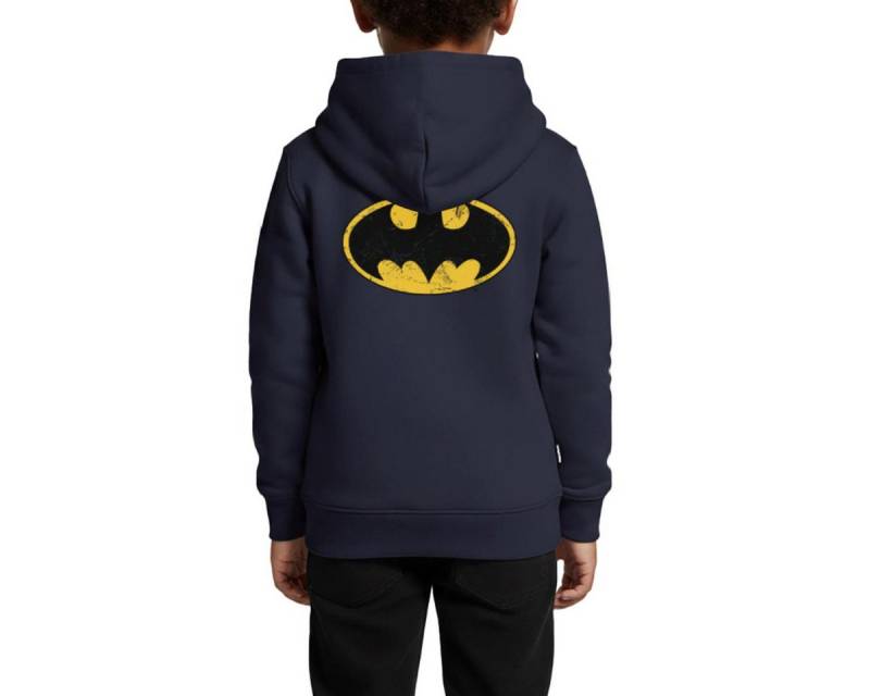 Spreadshirt Hoodie DC Comics Batman Logo Used Look Kinder Premium Hoodie (1-tlg) von Spreadshirt
