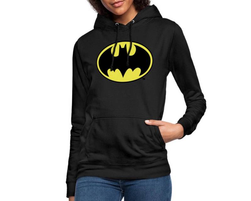 Spreadshirt Hoodie DC Comics Batman Original Logo Damen Hoodie (1-tlg) von Spreadshirt
