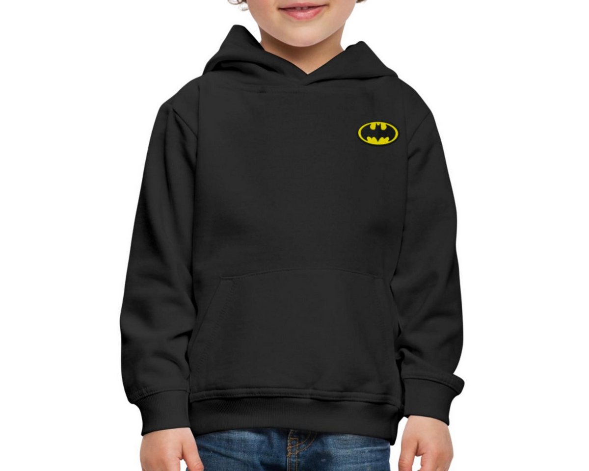 Spreadshirt Hoodie DC Comics Batman Original Logo Stick REGULAR FIT Kinder/Teenager Premi (1-tlg) von Spreadshirt