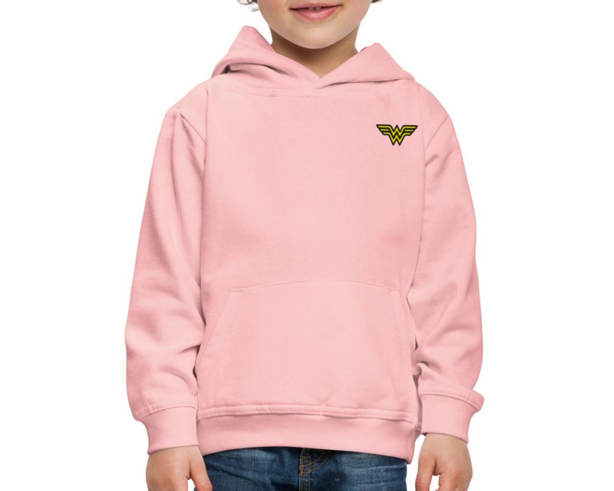 Spreadshirt Hoodie DC Comics Wonder Woman original Logo Stick Kinder Premium Hoodie (1-tlg) von Spreadshirt