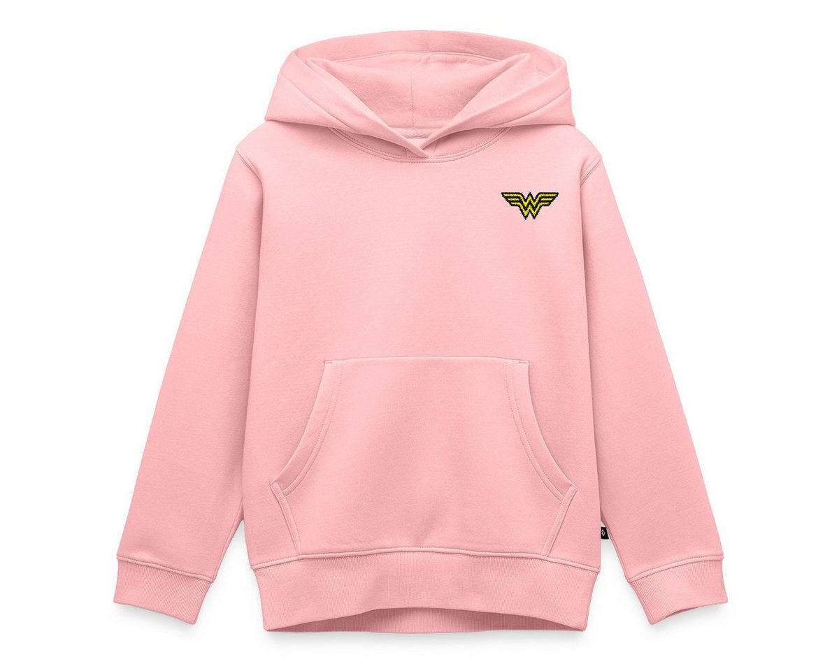 Spreadshirt Hoodie DC Comics Wonder Woman original Logo Stick Kinder Premium Hoodie (1-tlg) von Spreadshirt