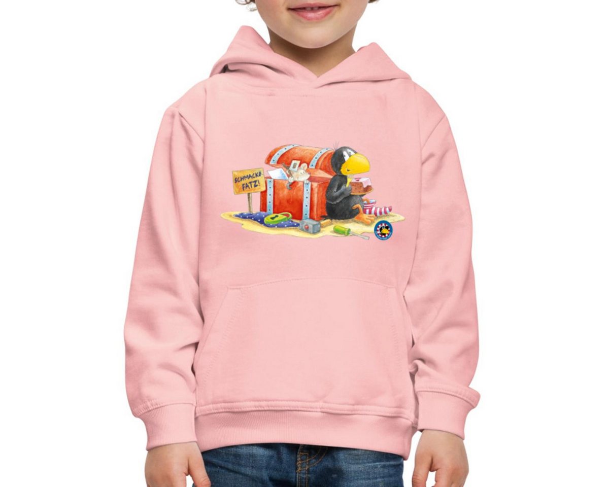 Spreadshirt Hoodie Der kleine Rabe Socke Schmackofatz Kinder Premium Hoodie (1-tlg) von Spreadshirt