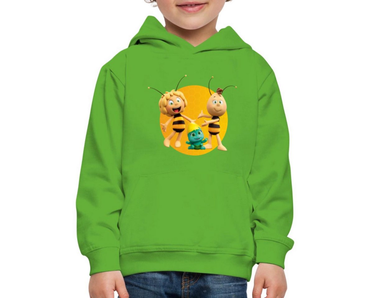 Spreadshirt Hoodie Die Biene Maja 3 Maja Willi Smoosh Kinder Premium Hoodie (1-tlg) von Spreadshirt