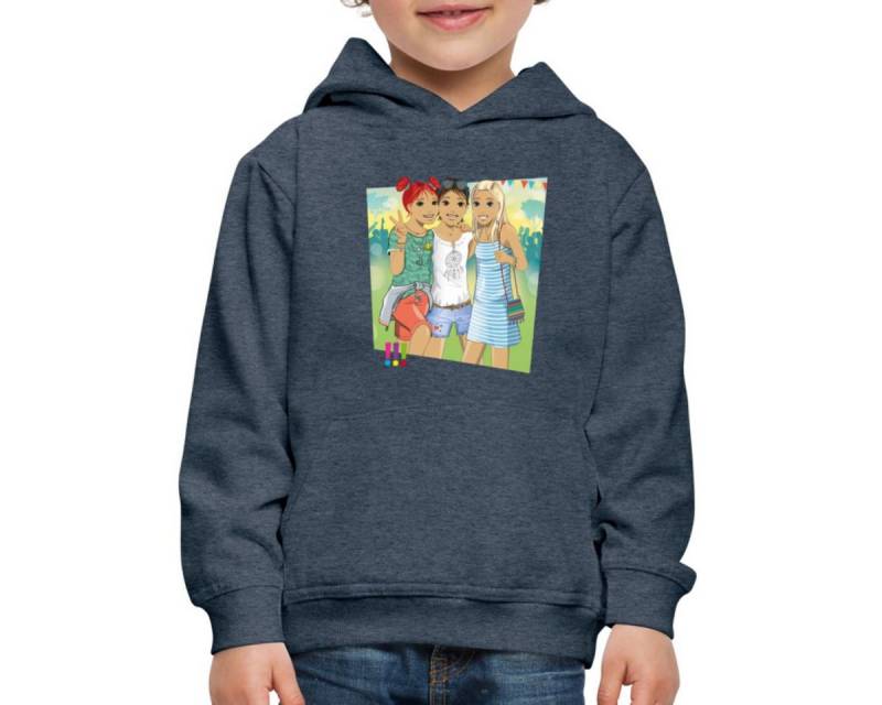 Spreadshirt Hoodie Die Drei Ausrufezeichen Ein Echt Schöner Fall Kinder Premium Hoodie (1-tlg) von Spreadshirt