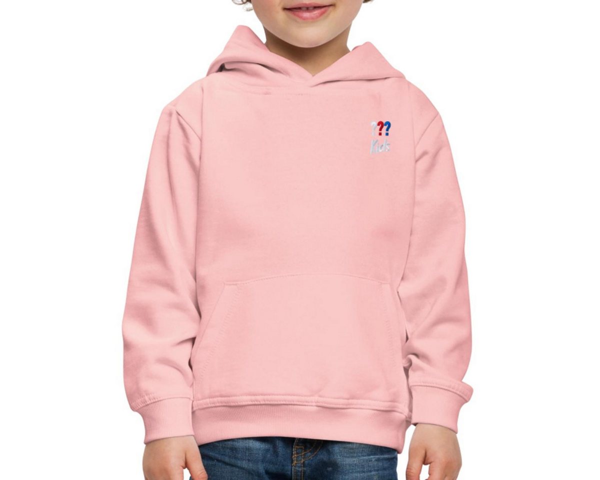 Spreadshirt Hoodie Die Drei Fragezeichen Kids Logo Stick Kinder Premium Hoodie (1-tlg) von Spreadshirt