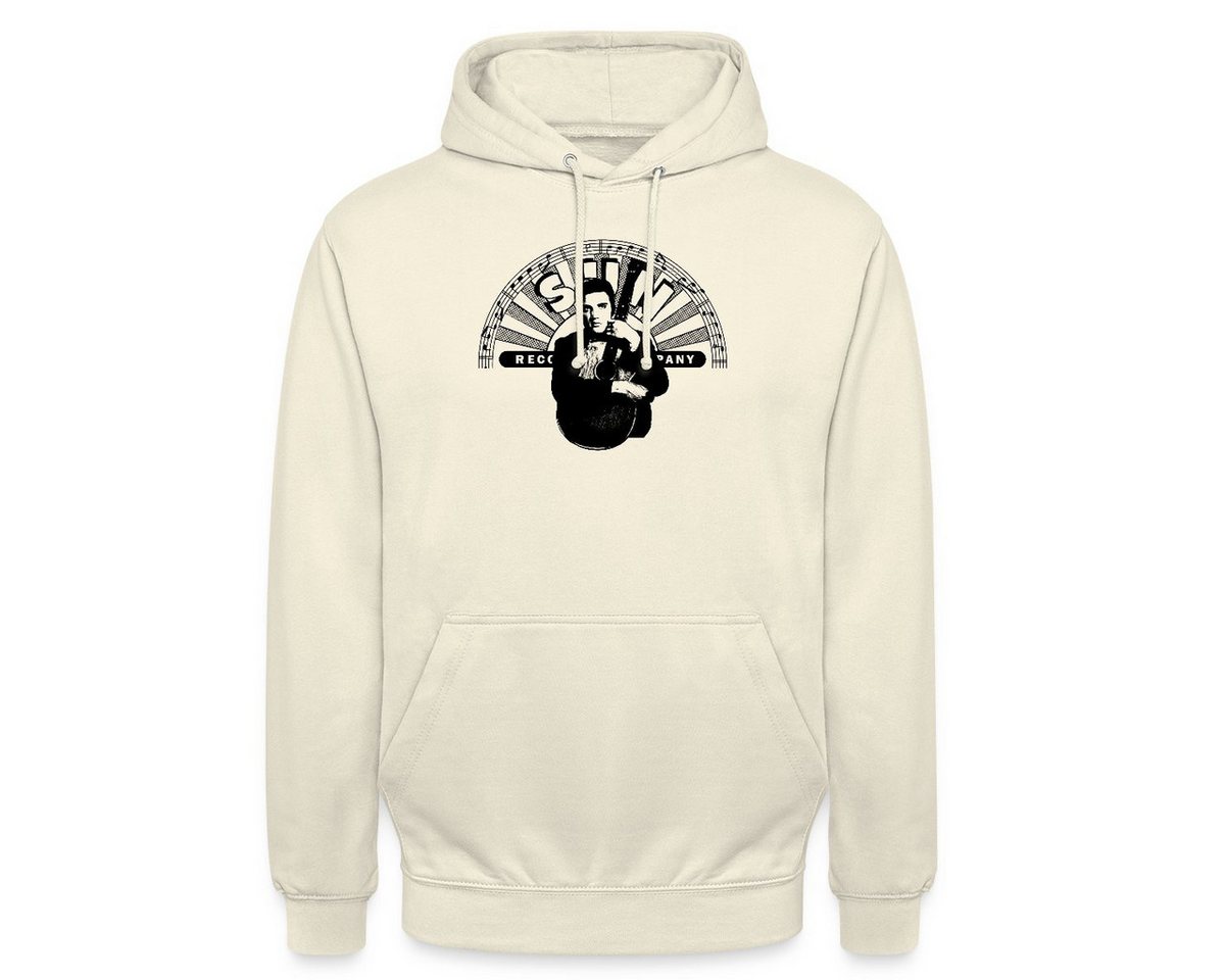 Spreadshirt Hoodie Elvis Presley Elvis Mit Gitarre & Sun Records Logo Unisex Hoodie (1-tlg) von Spreadshirt