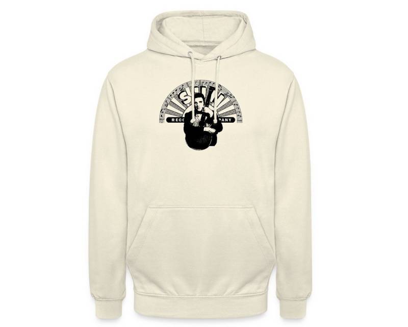 Spreadshirt Hoodie Elvis Presley Elvis Mit Gitarre & Sun Records Logo Unisex Hoodie (1-tlg) von Spreadshirt