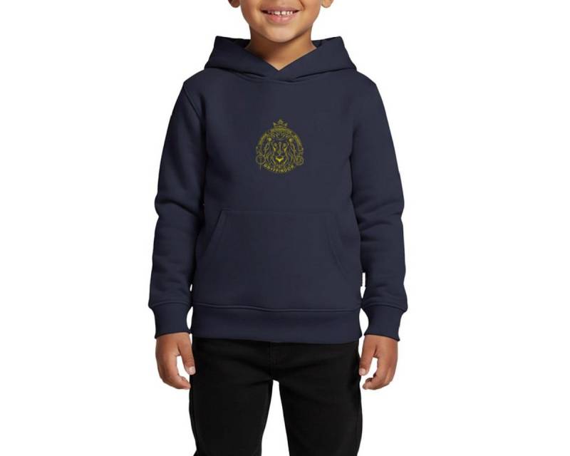 Spreadshirt Hoodie Harry Potter Gryffindor Wappen Löwe Kinder Premium Hoodie (1-tlg) von Spreadshirt