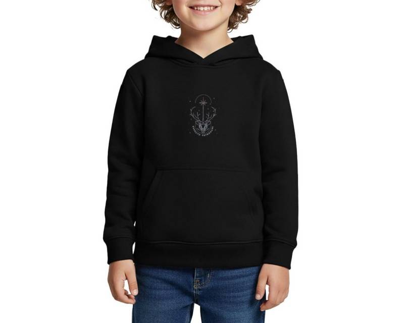 Spreadshirt Hoodie Harry Potter Hirsch Expecto Patronum Kinder Premium Hoodie (1-tlg) von Spreadshirt