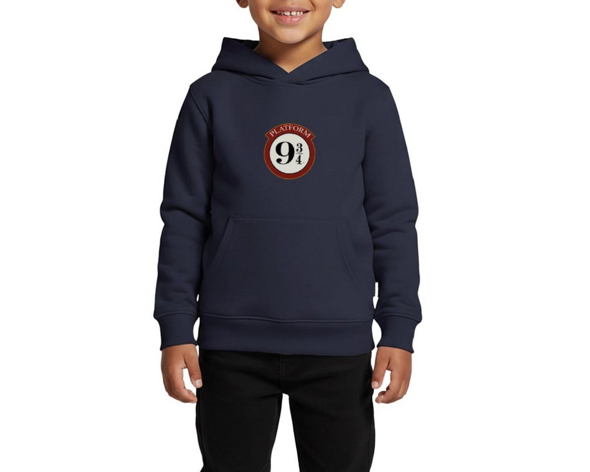 Spreadshirt Hoodie Harry Potter Platform 9 3/4 REGULAR FIT Kinder/Teenager Premium Bio Ho (1-tlg) von Spreadshirt