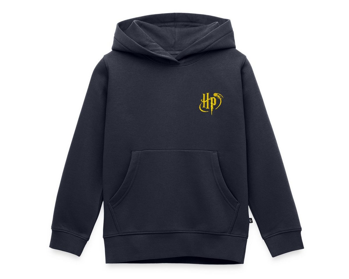 Spreadshirt Hoodie Harry Potter kleines Logo Stick REGULAR FIT Kinder/Teenager Premium Ho (1-tlg) von Spreadshirt