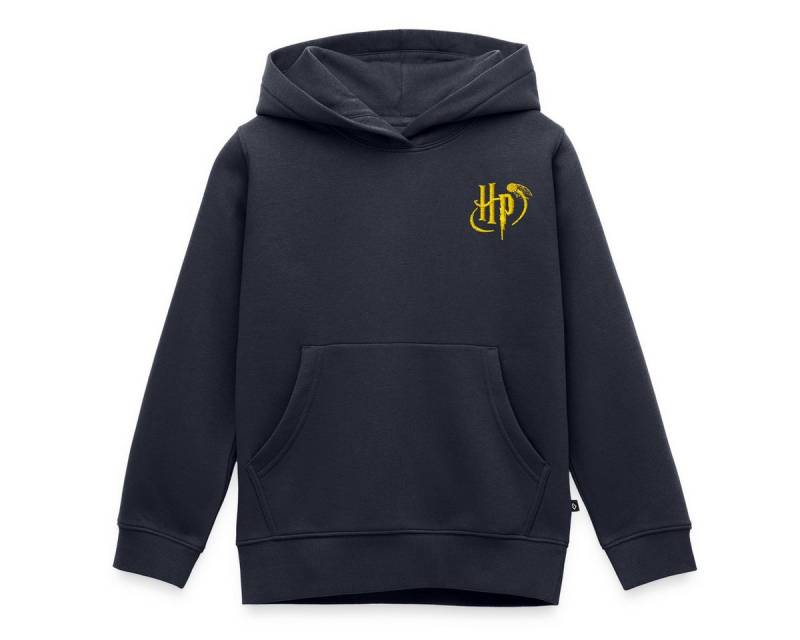 Spreadshirt Hoodie Harry Potter kleines Logo Stick REGULAR FIT Kinder/Teenager Premium Ho (1-tlg) von Spreadshirt