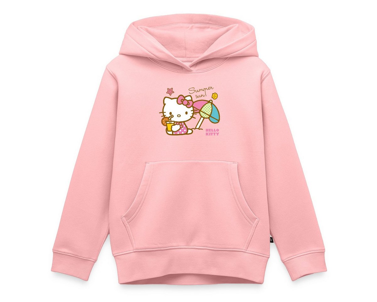 Spreadshirt Hoodie Hello Kitty Am Strand Summer Sun Kinder Premium Hoodie (1-tlg) von Spreadshirt