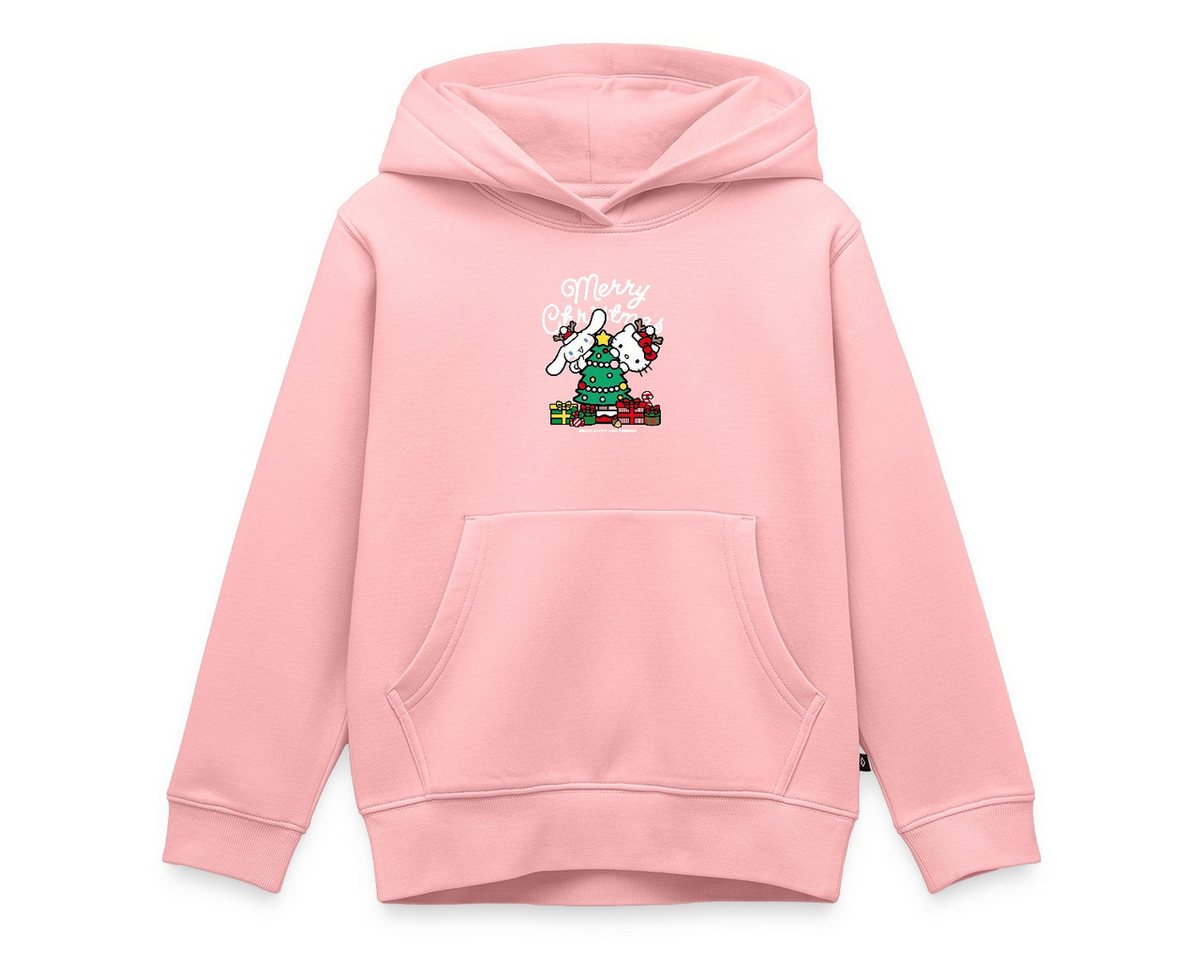 Spreadshirt Hoodie Hello Kitty Und Cinnamoroll Weihnachten Kinder Premium Hoodie (1-tlg) von Spreadshirt