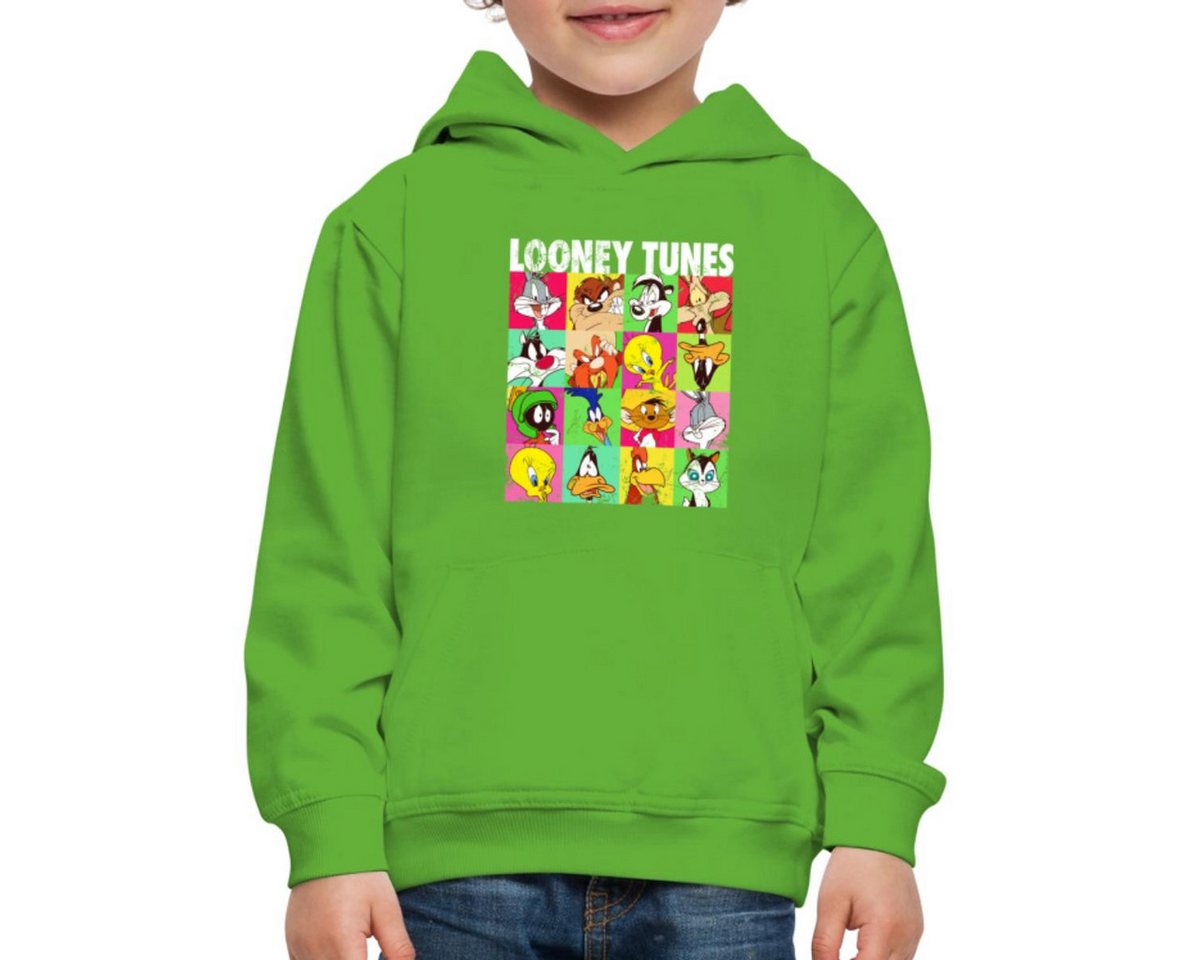 Spreadshirt Hoodie Looney Tunes Charaktere Kachel Kinder Premium Hoodie (1-tlg) von Spreadshirt