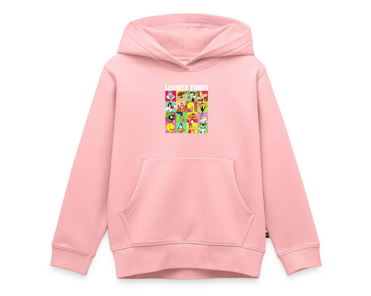 Spreadshirt Hoodie Looney Tunes Charaktere Kachel Kinder Premium Hoodie (1-tlg) von Spreadshirt