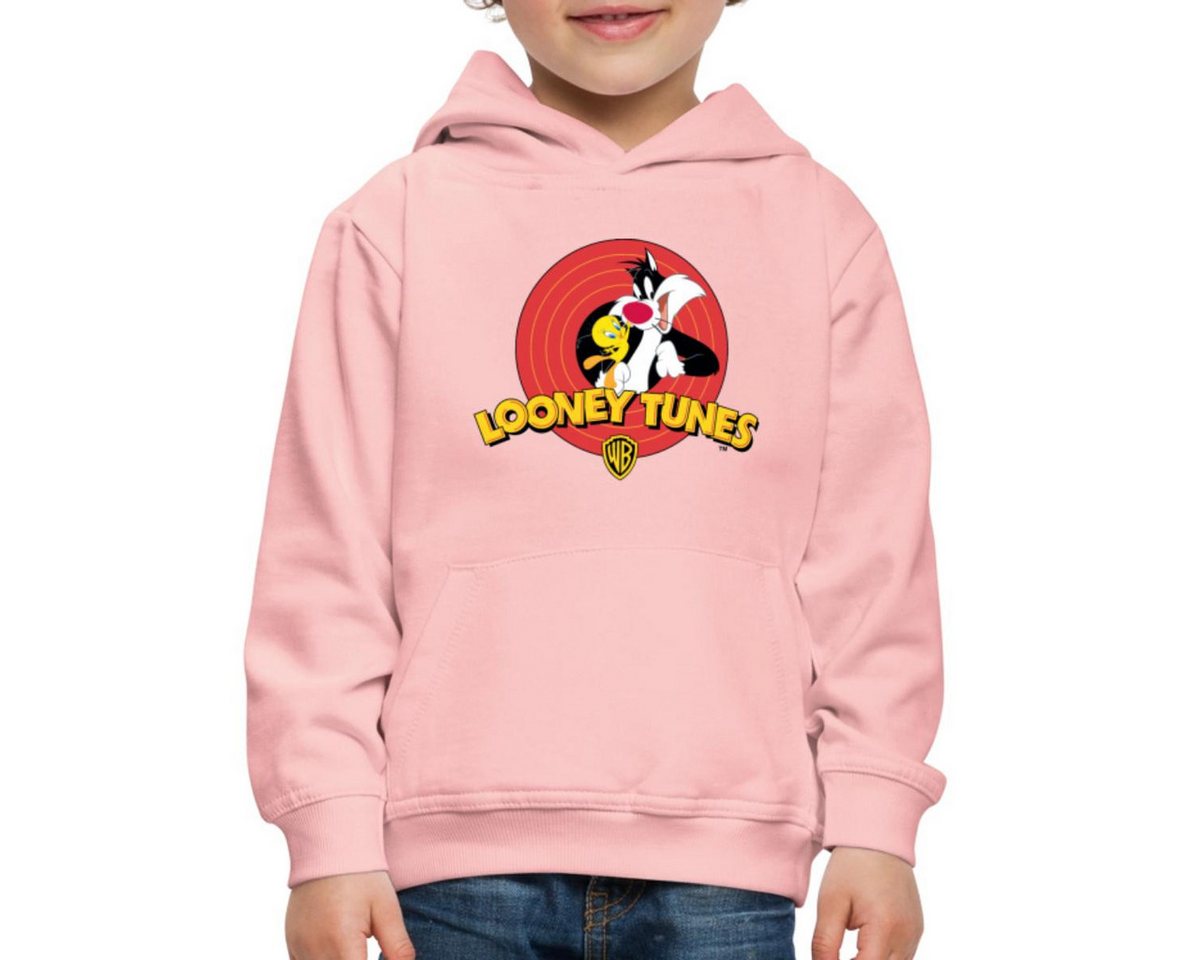 Spreadshirt Hoodie Looney Tunes Sylvester Und Tweety Kinder Premium Hoodie (1-tlg) von Spreadshirt