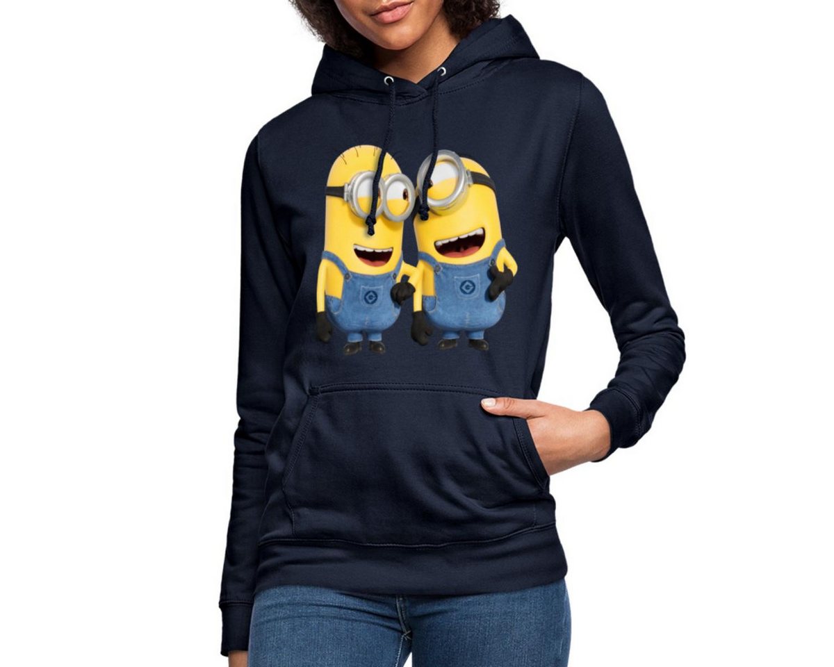 Spreadshirt Hoodie Minions Despicable Me Phil Und Stuart Frauen Hoodie (1-tlg) von Spreadshirt
