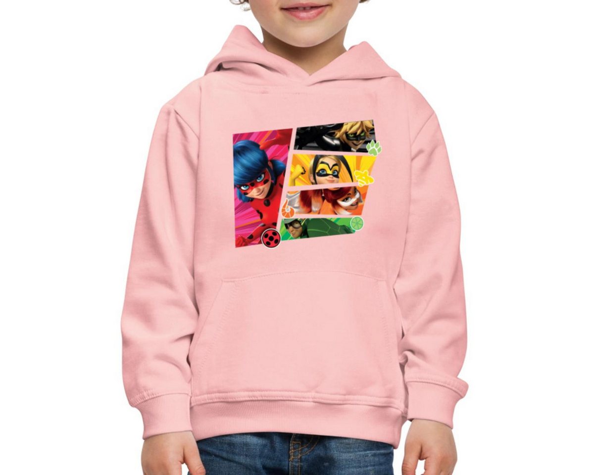 Spreadshirt Hoodie Miraculous Superhelden Kinder Premium Hoodie (1-tlg) von Spreadshirt