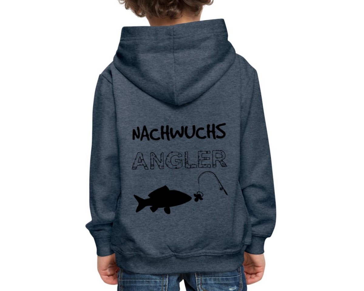 Spreadshirt Hoodie Nachwuchs Angler Angel Geschenk Zur Geburt Angler Kinder Premium Hoodi (1-tlg) von Spreadshirt