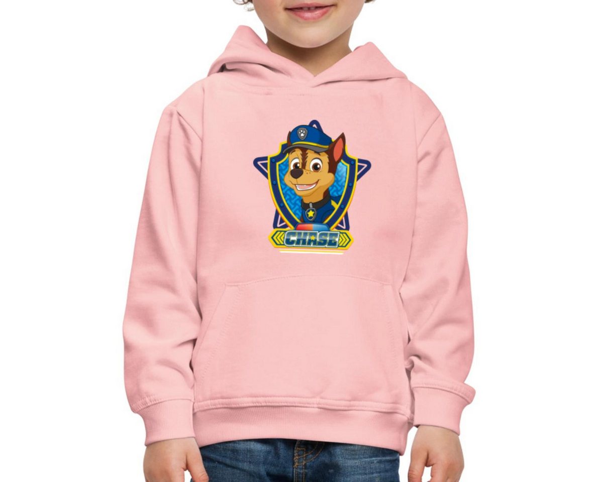Spreadshirt Hoodie Paw Patrol Chase Polizeihund Polizei Emblem Kinder Premium Hoodie (1-tlg) von Spreadshirt