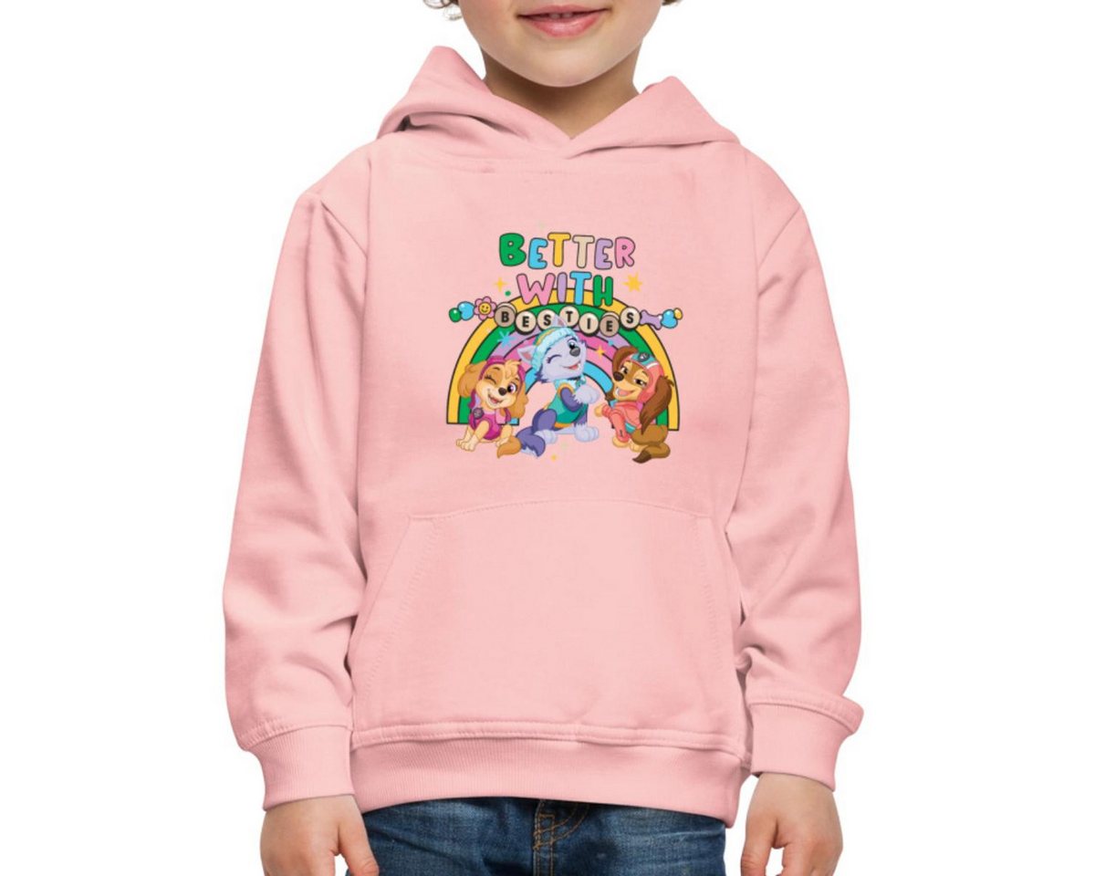 Spreadshirt Hoodie Paw Patrol Skye Everest & Liberty Beste Freunde Kinder Premium Hoodie (1-tlg) von Spreadshirt